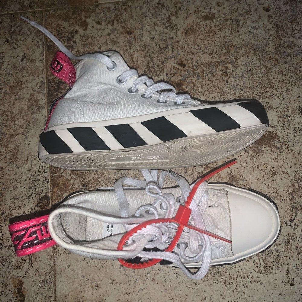Off white sneakers
